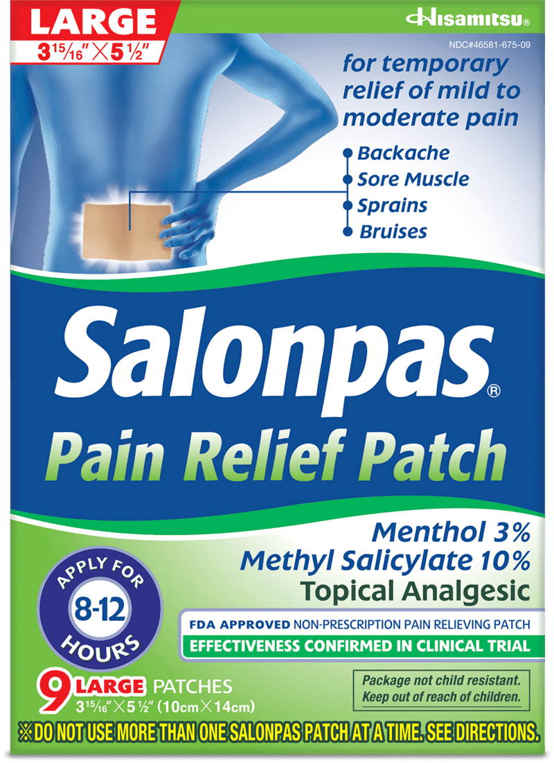Salonpas&reg; Pain Relief Patch box