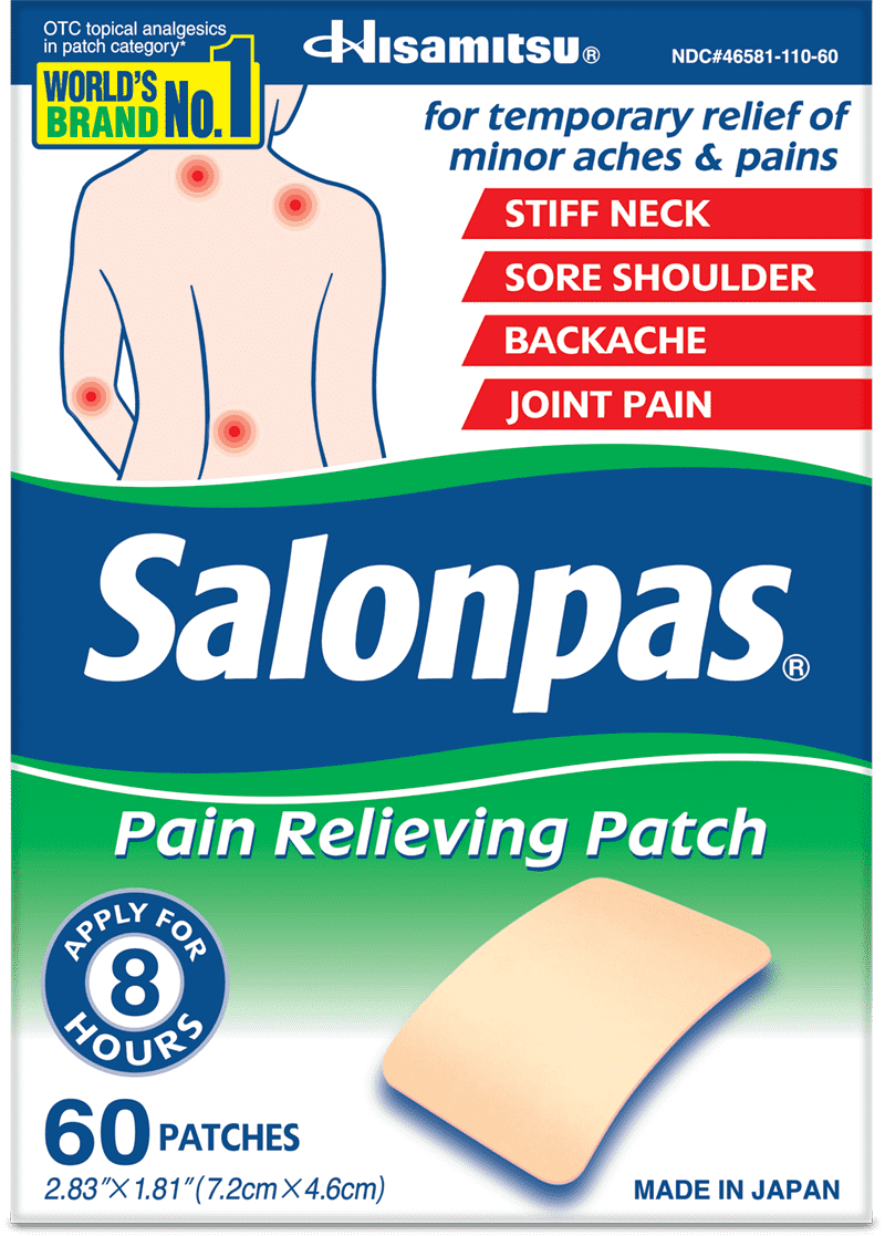 Salonpas&reg; Pain Relieving Patch box