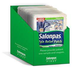 Box of Salonpas® Pain Relief Patches