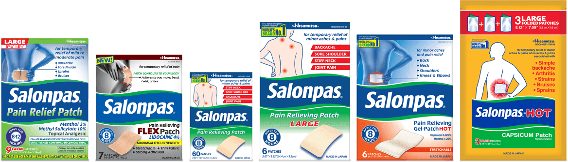 Salonpas Product Line-up
