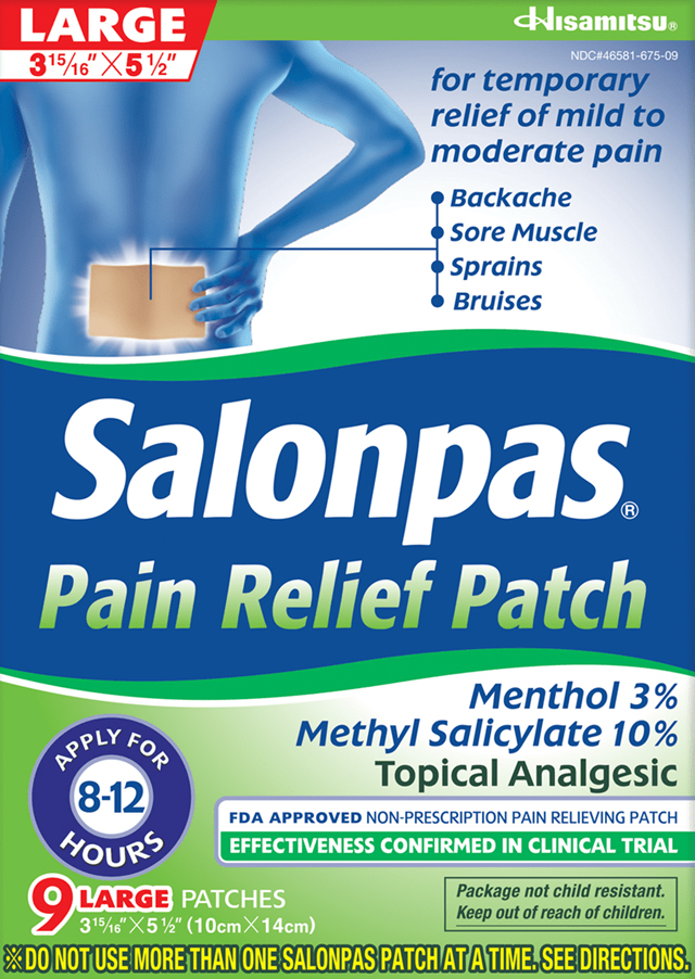 Salonpas&reg; Pain Relief Patch LARGE